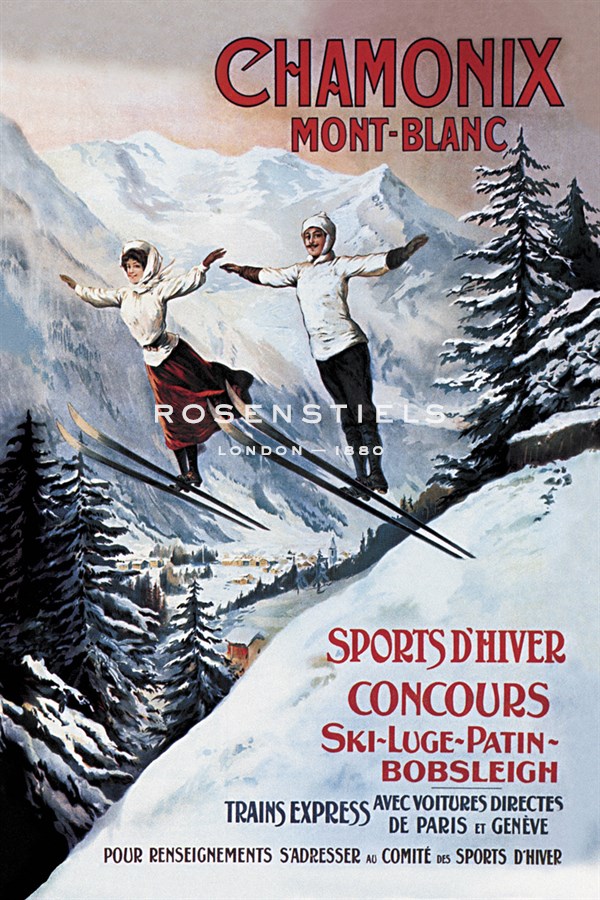 Chamonix Mont-Blanc, Skiing - The Vintage Collection