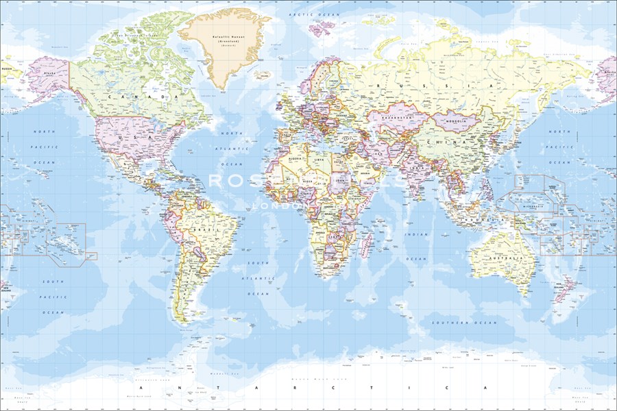 World Map - Max Carter