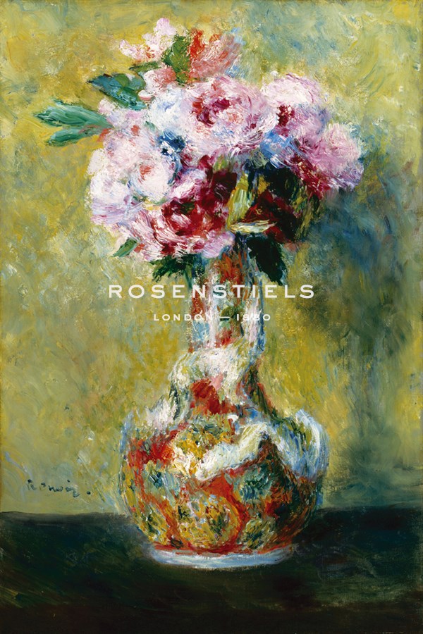 Bouquet in a Vase - Pierre Auguste Renoir