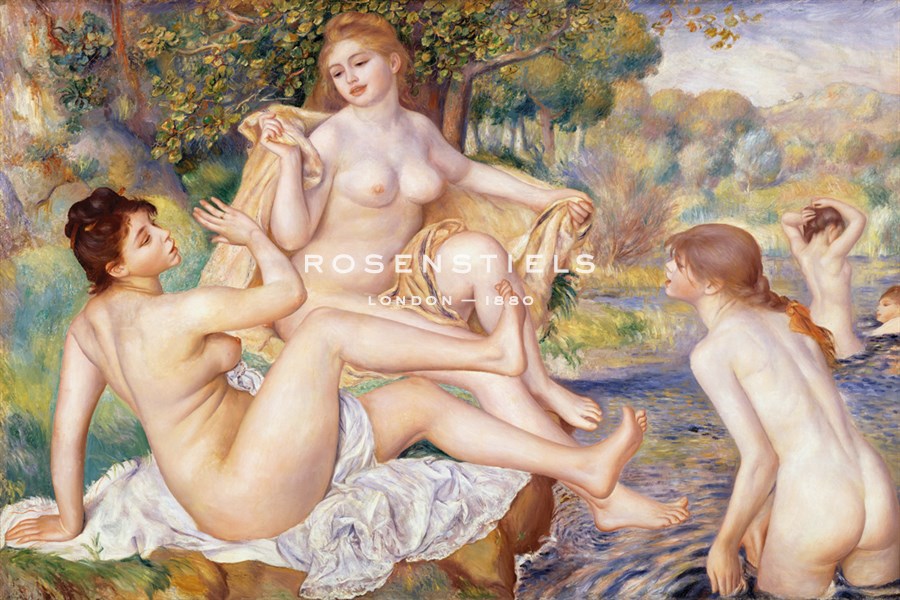 The Large Bathers - Pierre Auguste Renoir