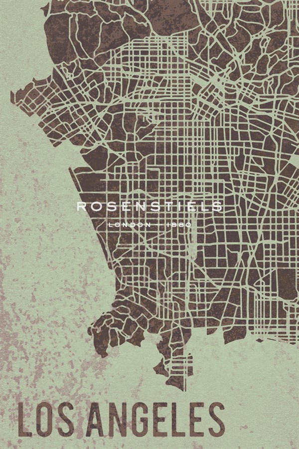 LA Street Map - Tom Frazier