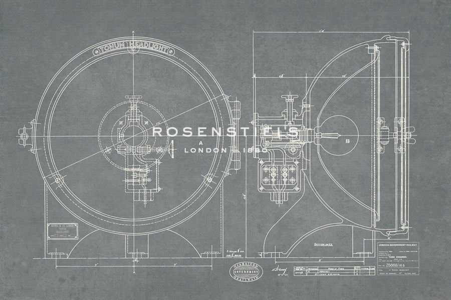 Layout for Headlight - The Vintage Collection