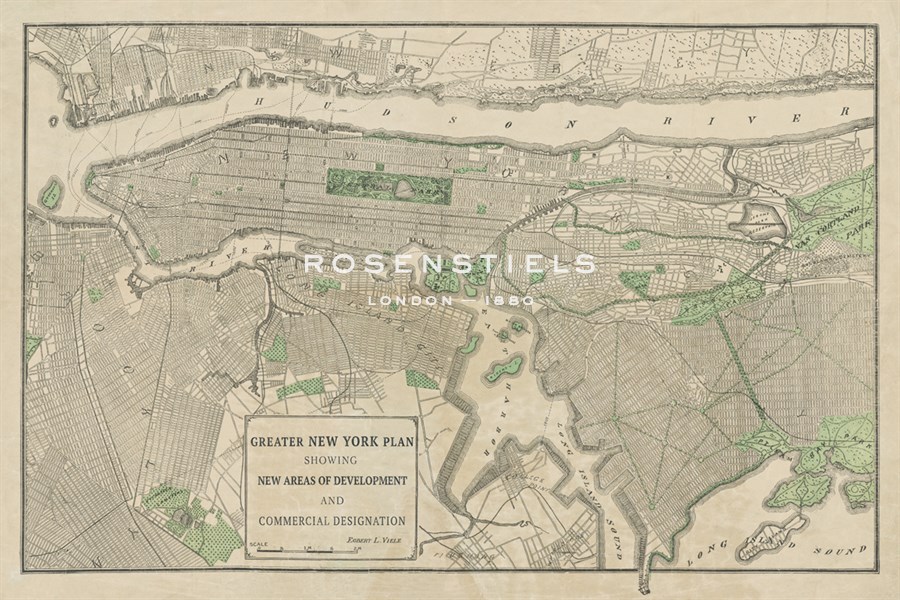 Plan of New York - The Vintage Collection