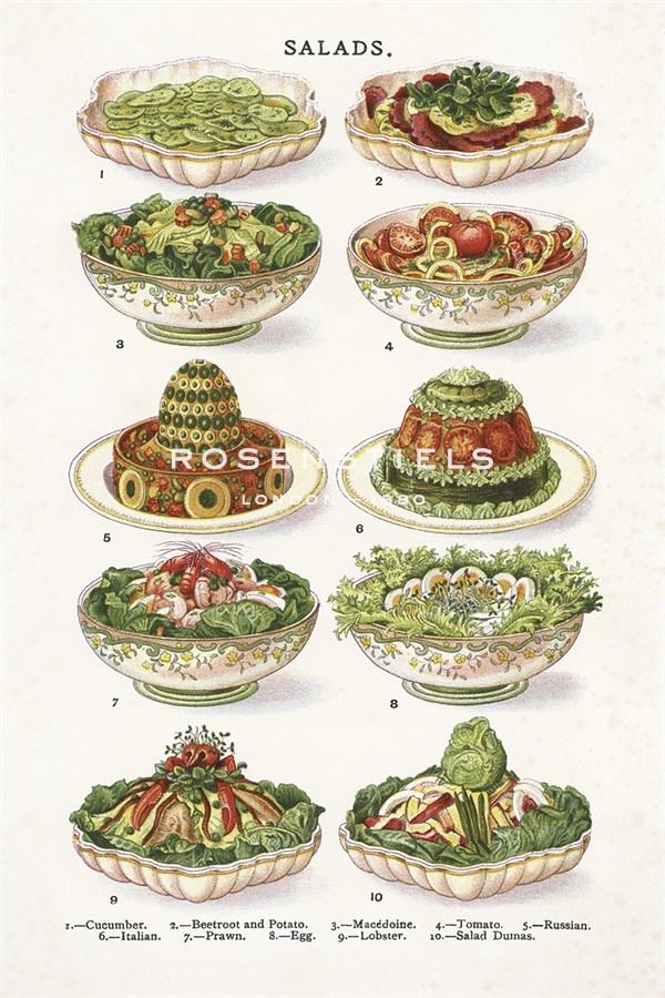 Vintage Salad - The Vintage Collection