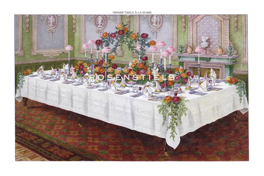 Table Settings - Dinner - The Vintage Collection