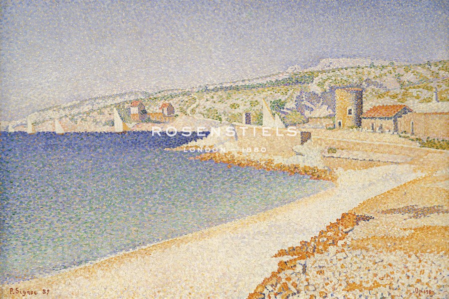 The Jetty at Cassis - Paul Signac