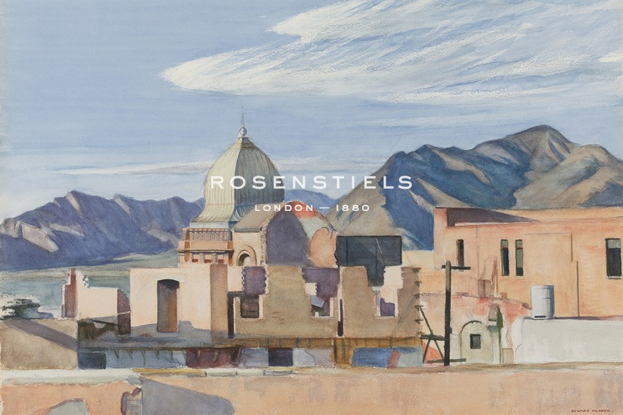 Construction In Mexico, 1946 - Edward Hopper