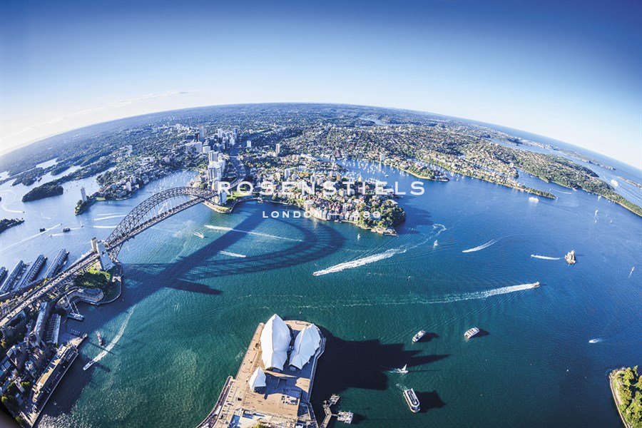Aerial View of Sydney - Berthold Dieckfoss