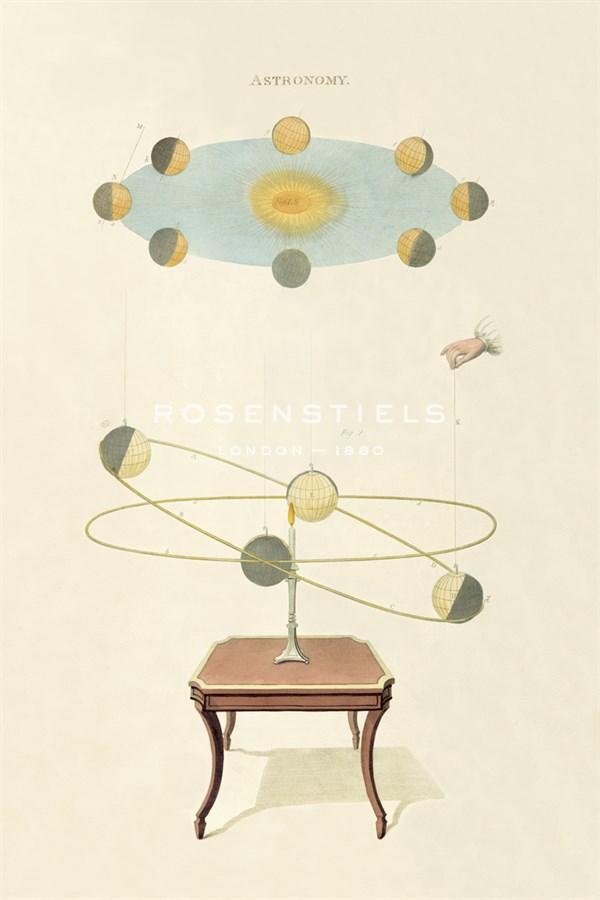 Astronomy Chart - The Drammis Collection
