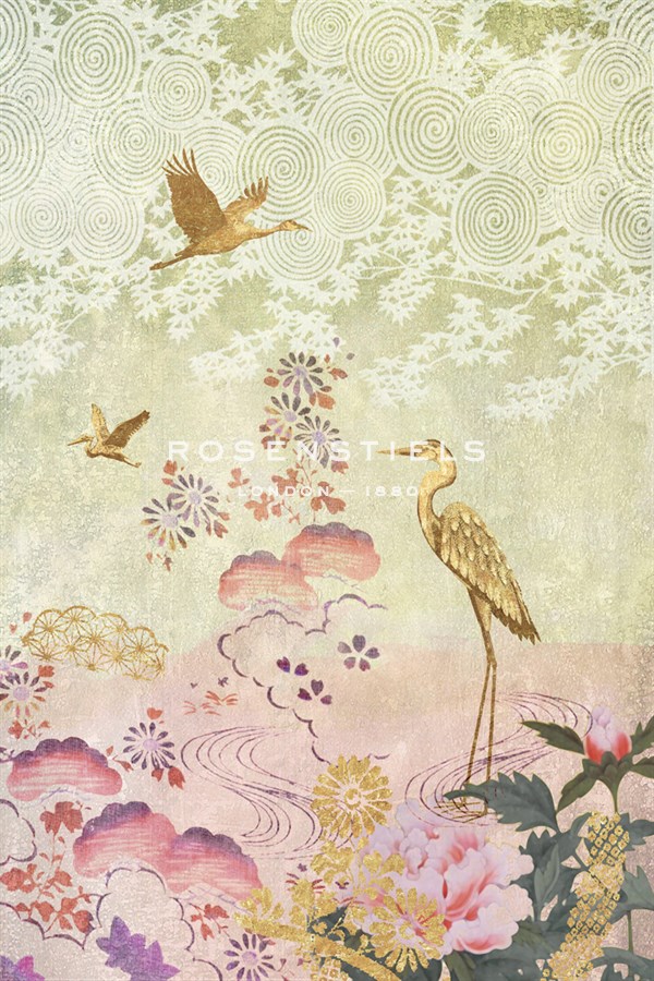 Meditation Cranes - Belle Poesia