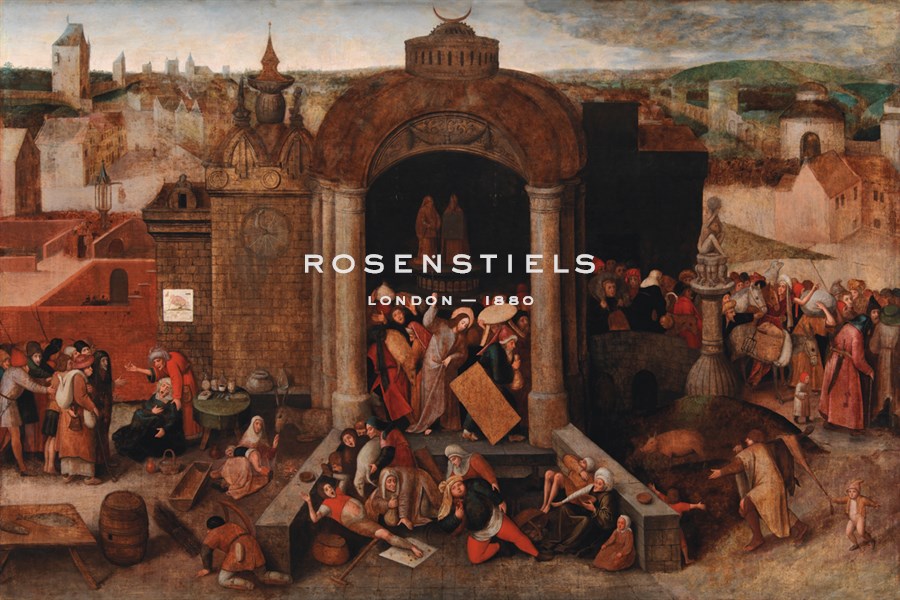 Christ Driving the Traders from the Temple - Pieter Bruegel the Elder