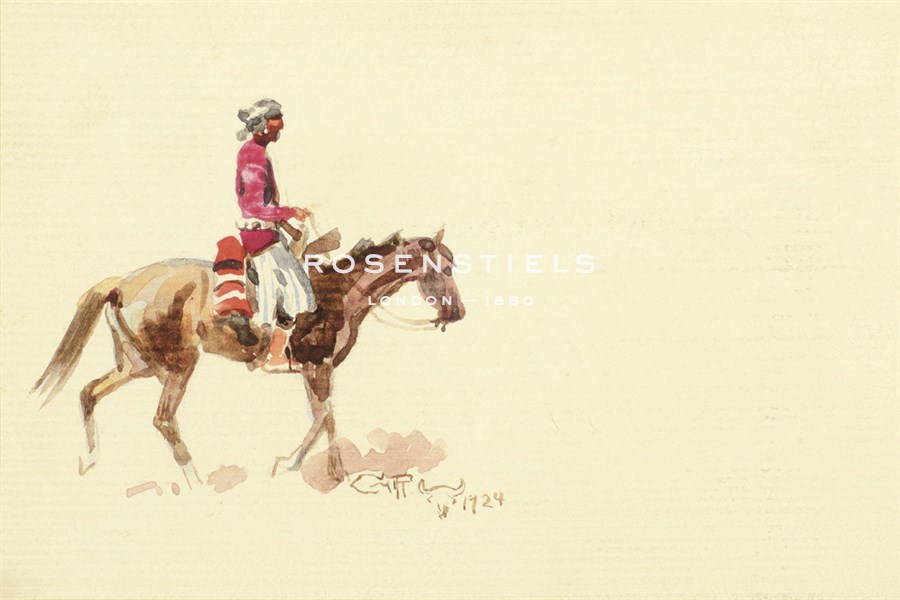 Navajo Rider - Charles Marion Russell
