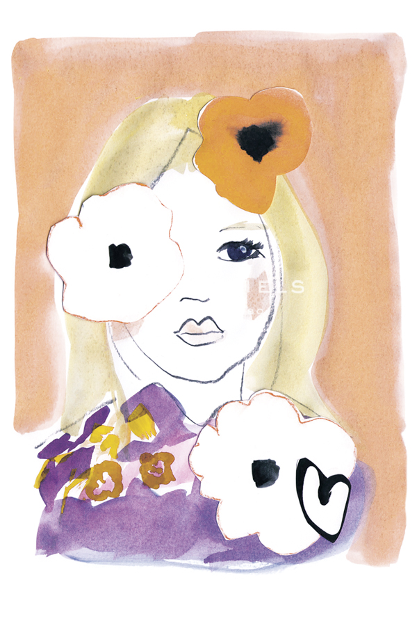 Madison with Flowers - Katrien Soeffers