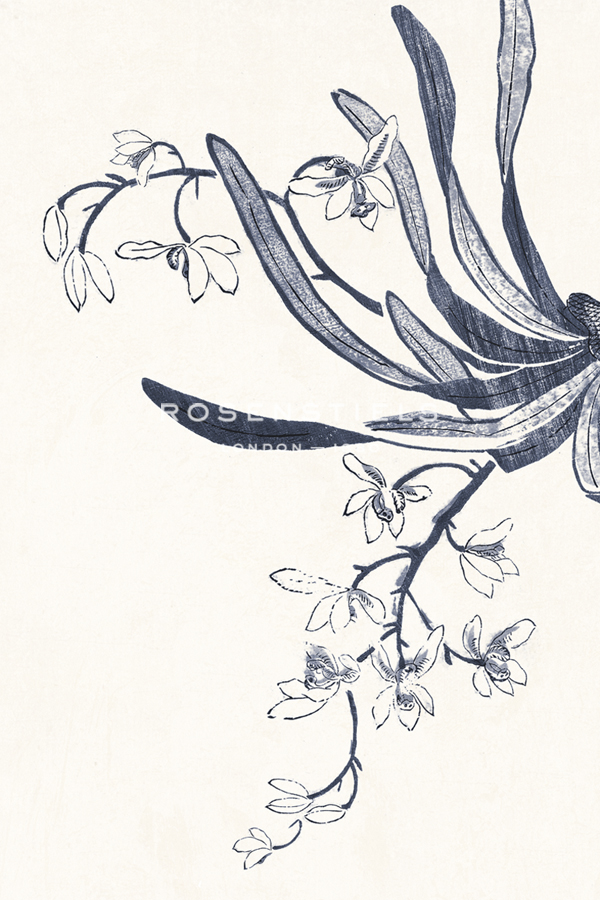 Ink Wash Orchid - Oriental School