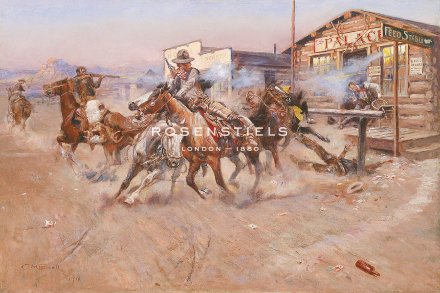 Smoke of a .45 - Charles Marion Russell