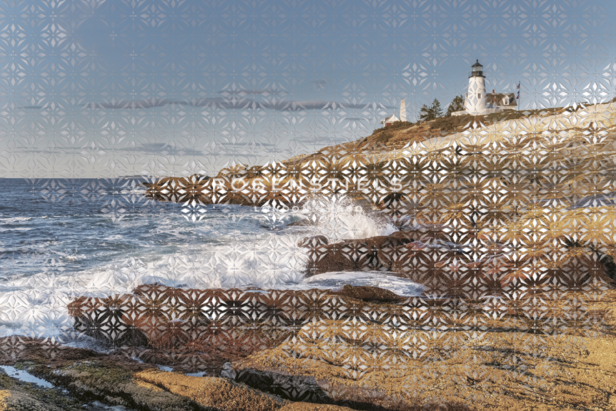 A Coastal Bay Filigree - Alan Copson