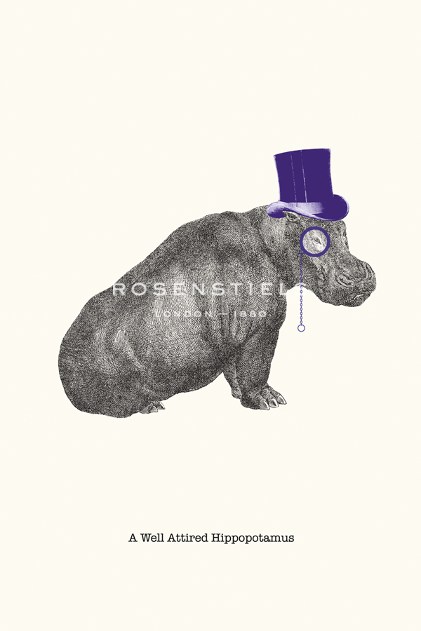 A Well Attired Hippo - Gwen Aspall