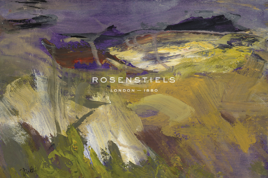 Landscape in Evening Light - Tuema Pattie