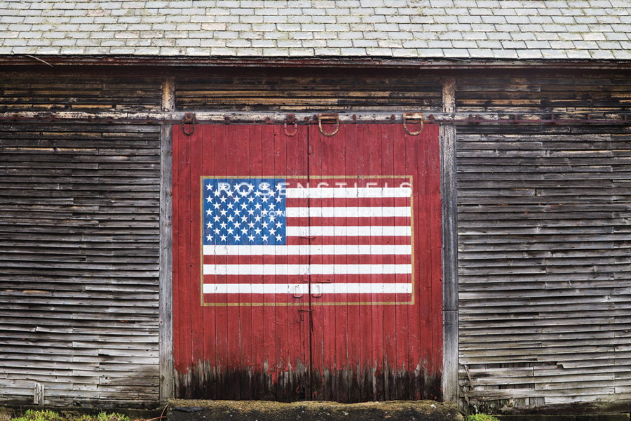 Stars and Stripes - Shack - Walter Bibikow