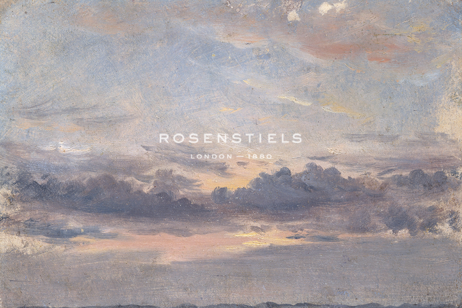 A Cloud Study - Sunset - John Constable