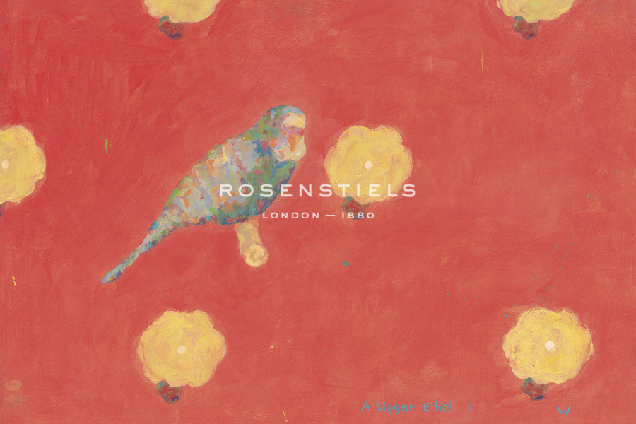 Patterned Birds - Bright - Roy Woodard