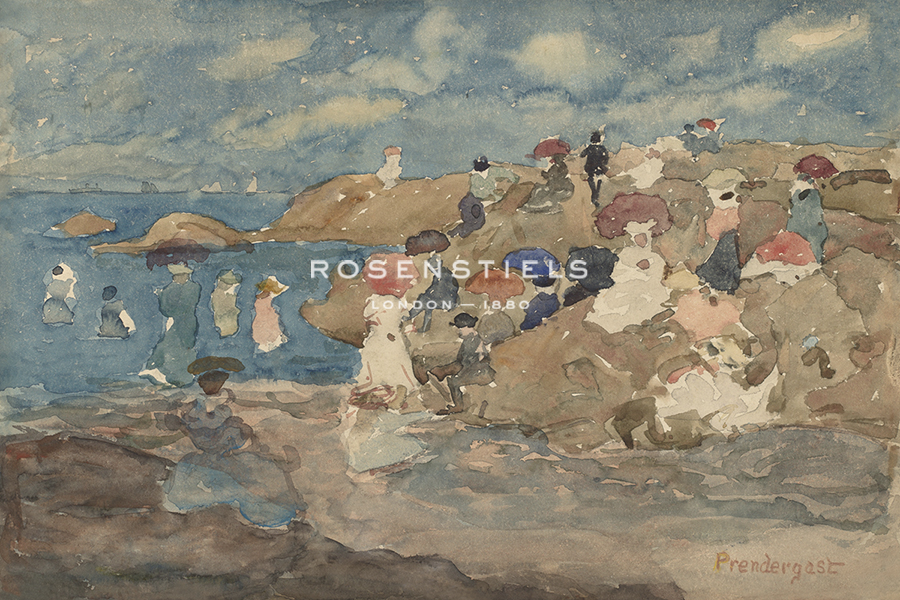 Revere Beach - Maurice Prendergast