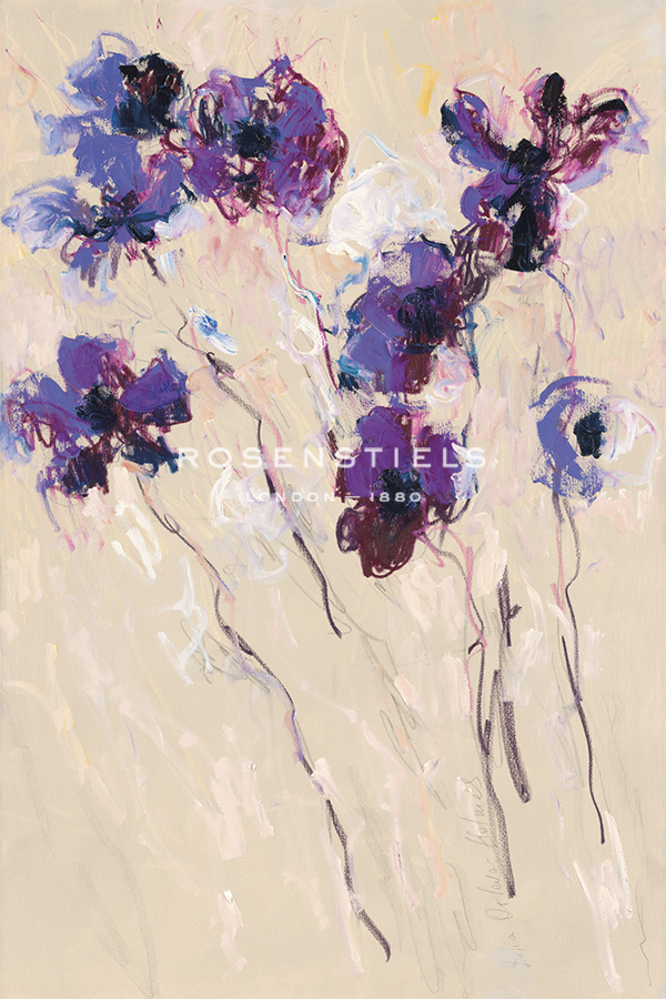 Purple Flowers - Lilia Orlova Holmes
