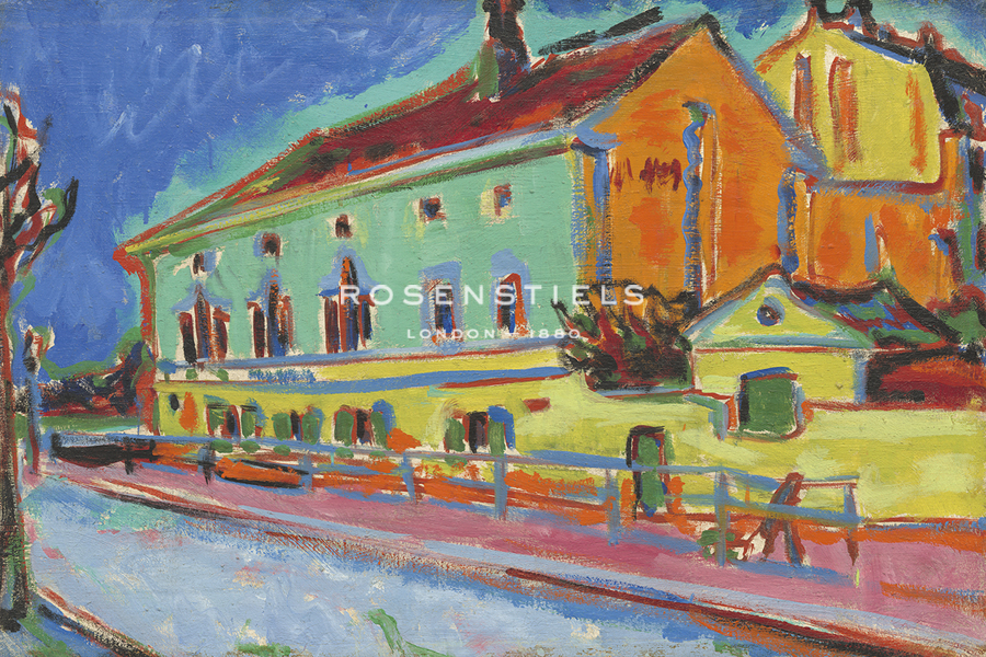 Dance Hall, Bellevue - Ernst Ludwig Kirchner