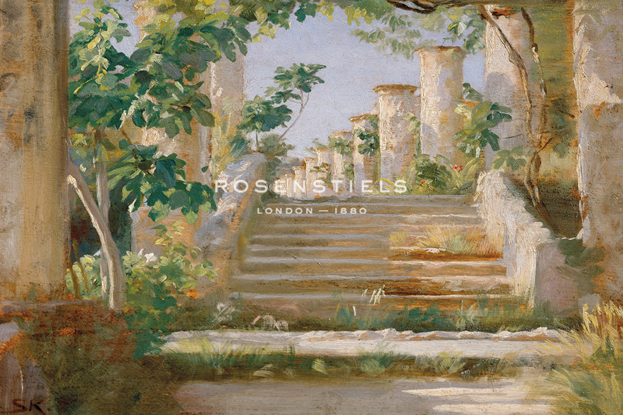 Loggia in Ravello - Peter Severin Kroyer