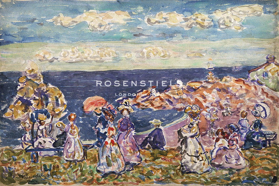 On the Beach - Maurice Prendergast