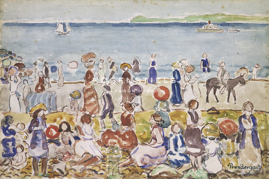 Revere Beach No. 2 - Maurice Prendergast