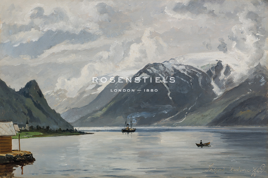 Sørfjord, Hardanger - Holger Drachmann