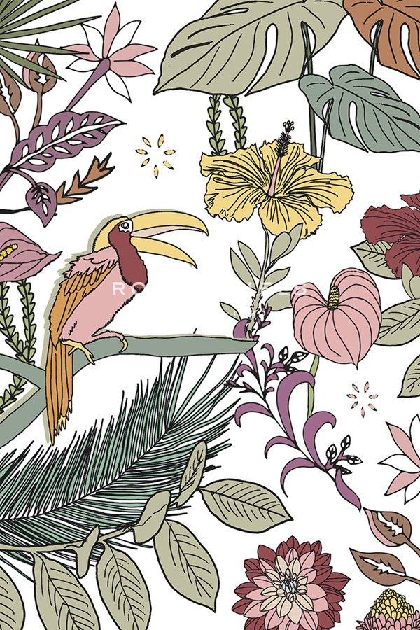 Tropical Trio - Perch - Lisa McCandless