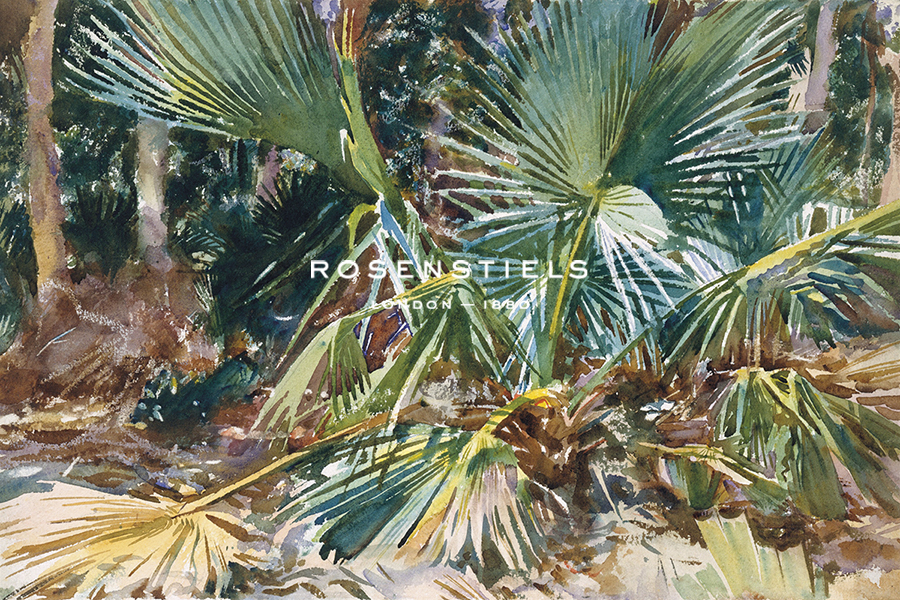 Palmettos - John Singer Sargent