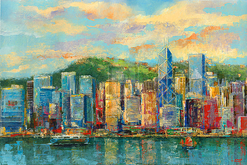 Hong Kong Harbour - Longo
