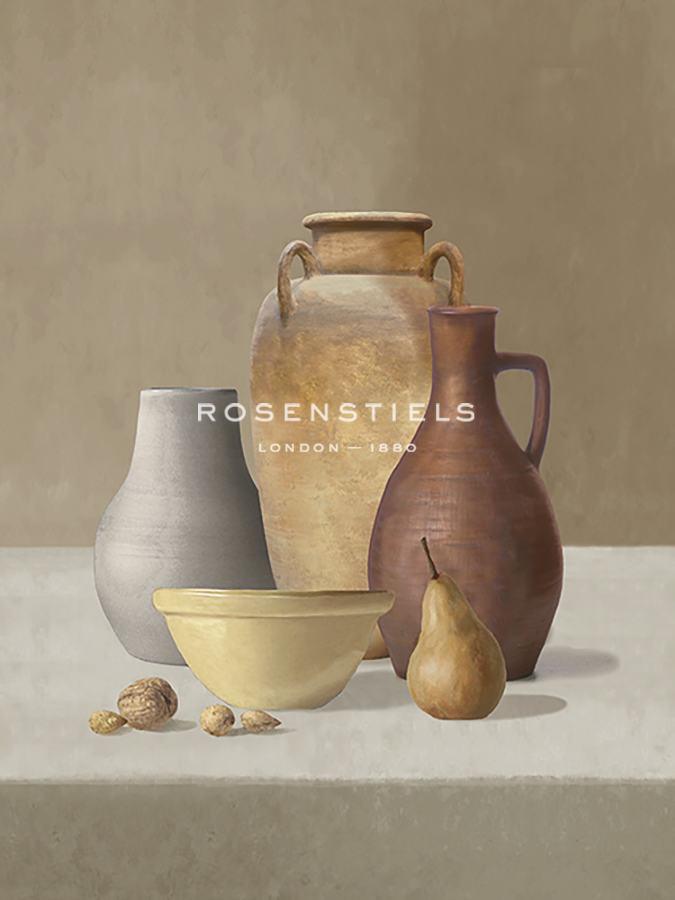 Earthenware Vessels, Pear and Nuts - Mark Chandon